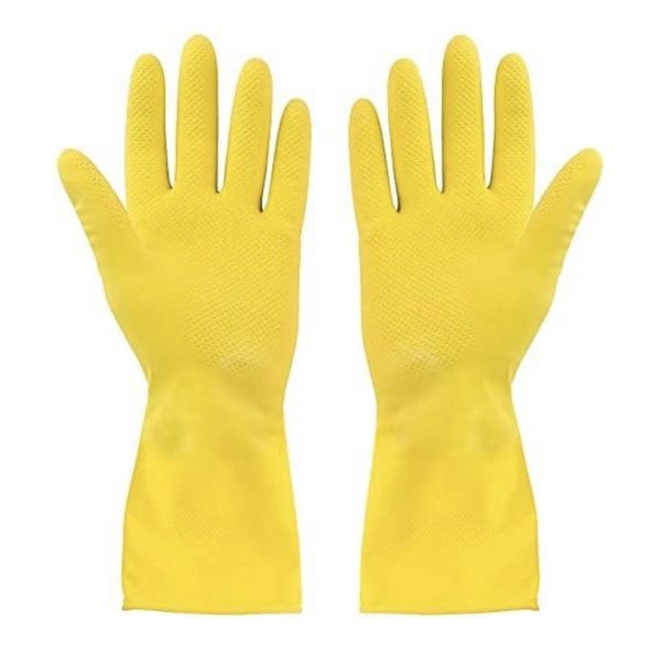 Guantes Latex domésticos amarillos
