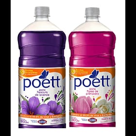 Limpiador desinfectante de pisos poett 900ml