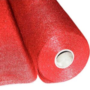 Malla Raschel color rojo 80%   4,20x100 metros