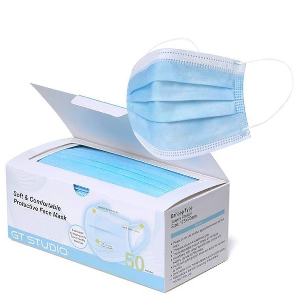 Mascarilla desechable 3 pliegues