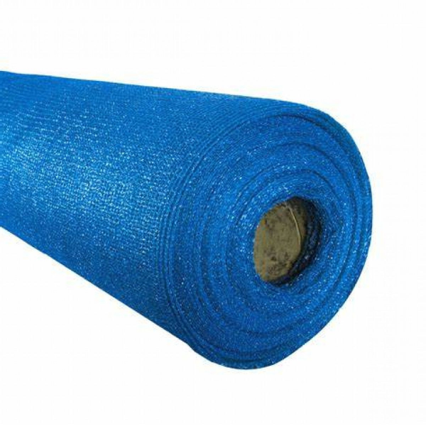 Malla Raschel color azul 80%  2,10x100 metros - Imagen 2