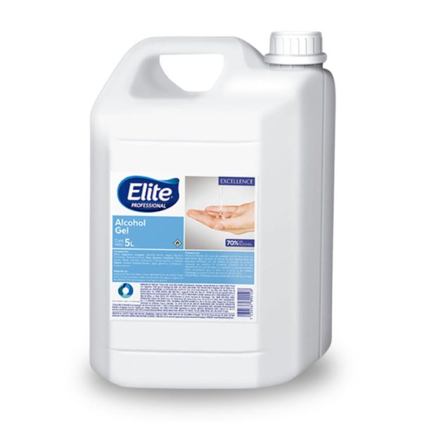 Alcohol en gel Elite bidón 5 litros