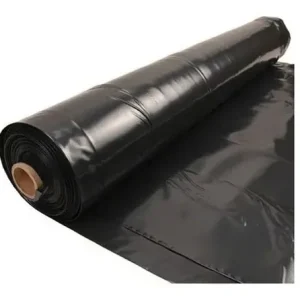 Polietileno reciclado rollo negro 0,10mm x 2 mts. Rollo 20 kilos