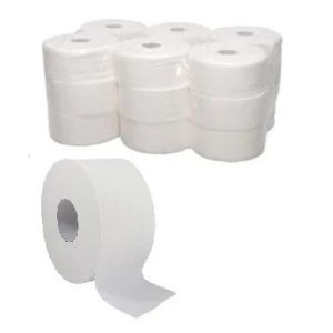 Papel higiénico jumbo 300 metros x 6 rollos