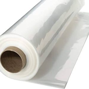Polietileno transparente virgen 0,10mm x 2 mts. Rollo 20 kilos