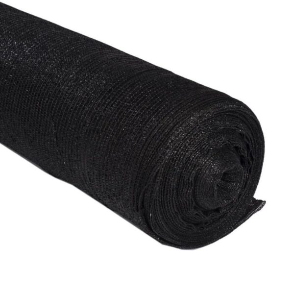 Malla Raschel color negro 80%   4,20x 100 metros